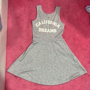 H&M light grey heather kids dress, never worn